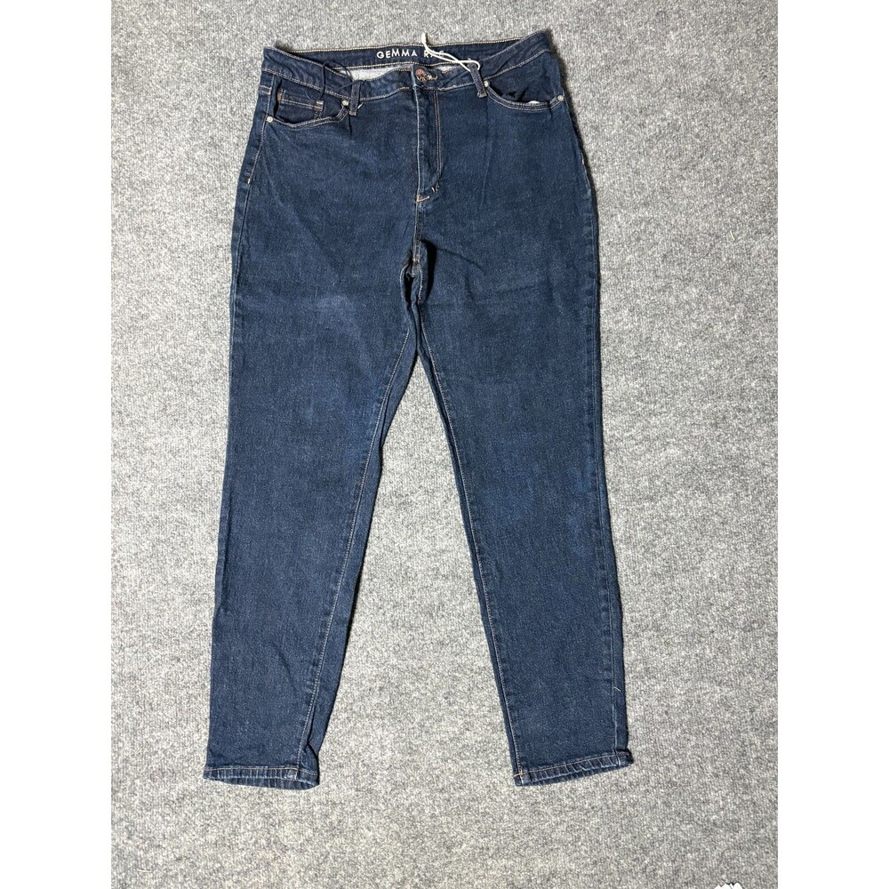 Gemma Rae Woman's Jeans Size 15 Blue Dark Wash